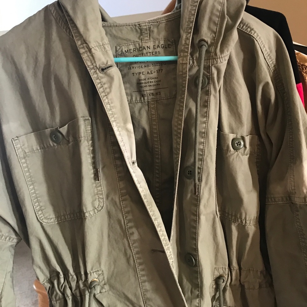 Brand New American Eagle Green Army Jacket